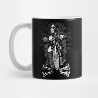 skull biker Mug